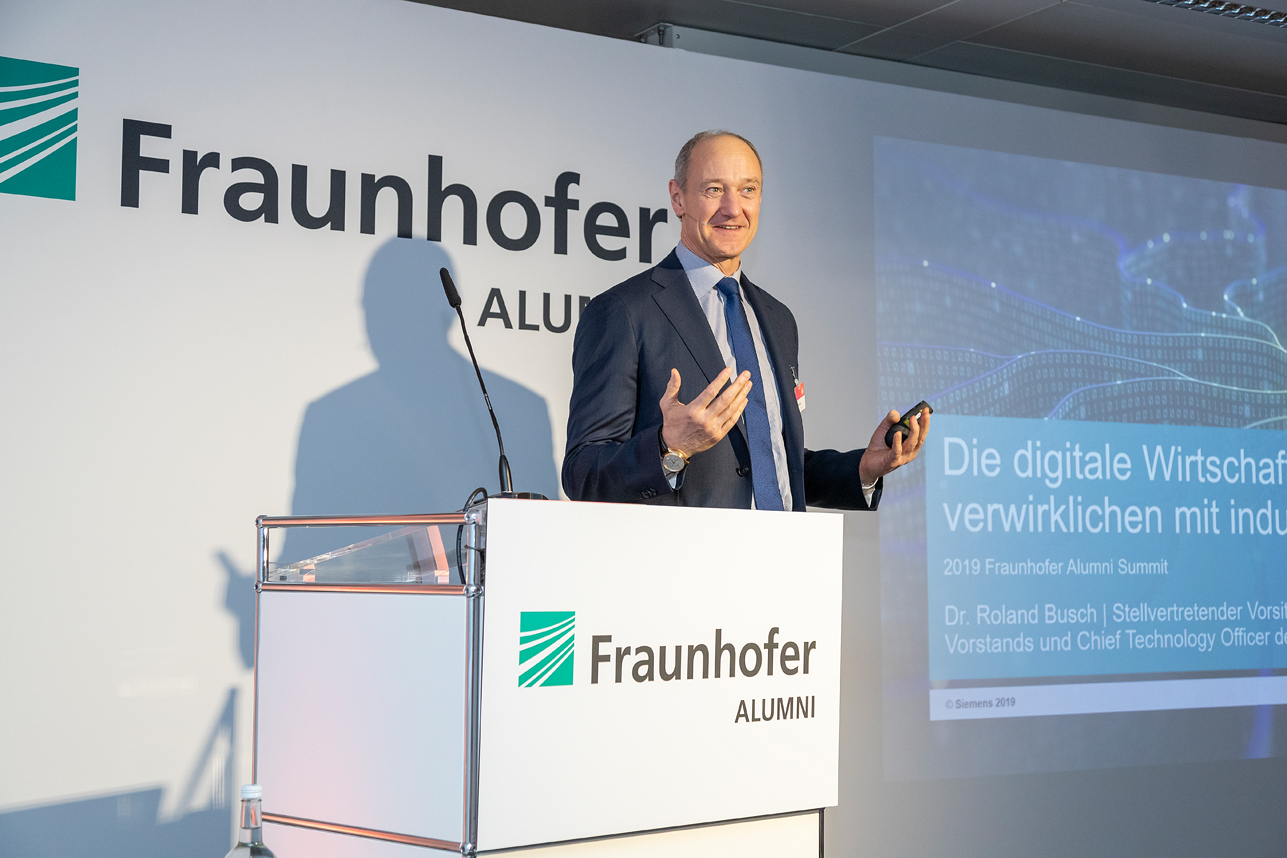 Dr. Roland Busch, Deputy CEO, CTO, CHRO and Member of the Managing Board of Siemens AG on the importance of industrial AI for the digital economy. 
