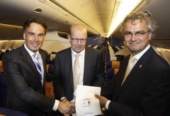 KLM biofuel flight to Rio takes off as innovative programme is launched to involve global corporations in aviation biofuels | KLM,SkyNRG