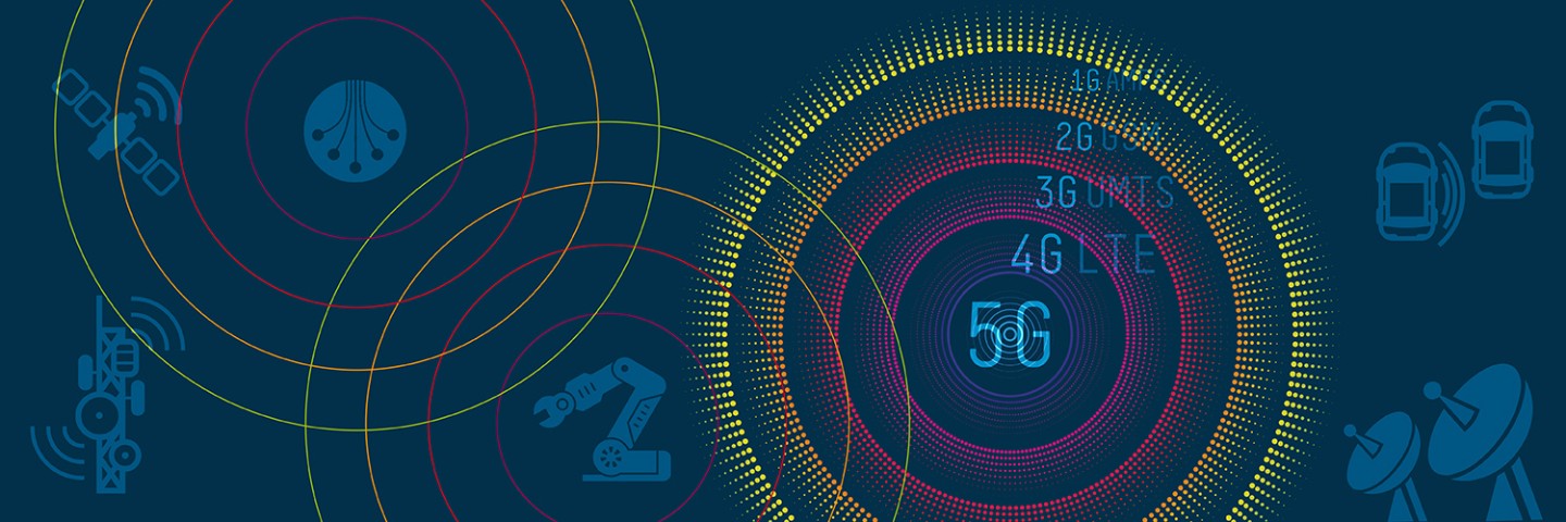 Titelbild 5G - die Zukunft im Netz