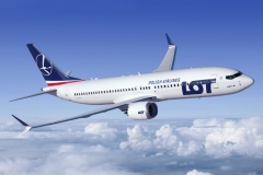 New Boeing 737 MAX helps LOT Polish Airlines' steep climb in Heathrow's noise league table | Heathrow Airport
