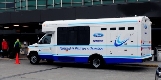 Detroit Metropolitan Airport takes delivery of two hydrogen-powered Ford shuttle buses | Detroit Metropolitan Airport, Ford E-450 shuttle bus, Lester Robinson, hydrogen